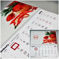 Производство календарей: прямая печать на ПВХ